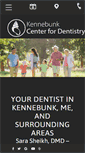 Mobile Screenshot of kennebunkdental.com